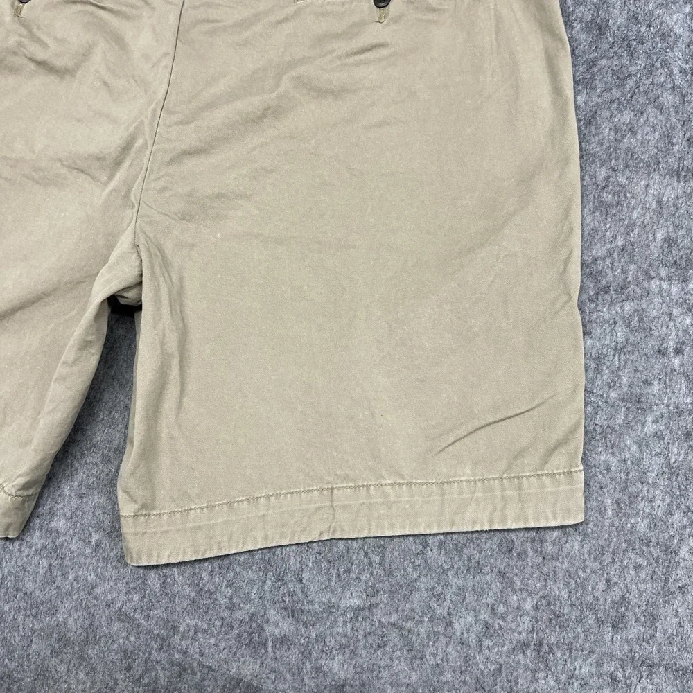 Polo Ralph Lauren Shorts Mens 48 Big Beige Classic Fit Chino Cotton Casual Prep‎